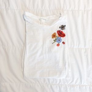 Maternity T-shirt With embroidery — HM